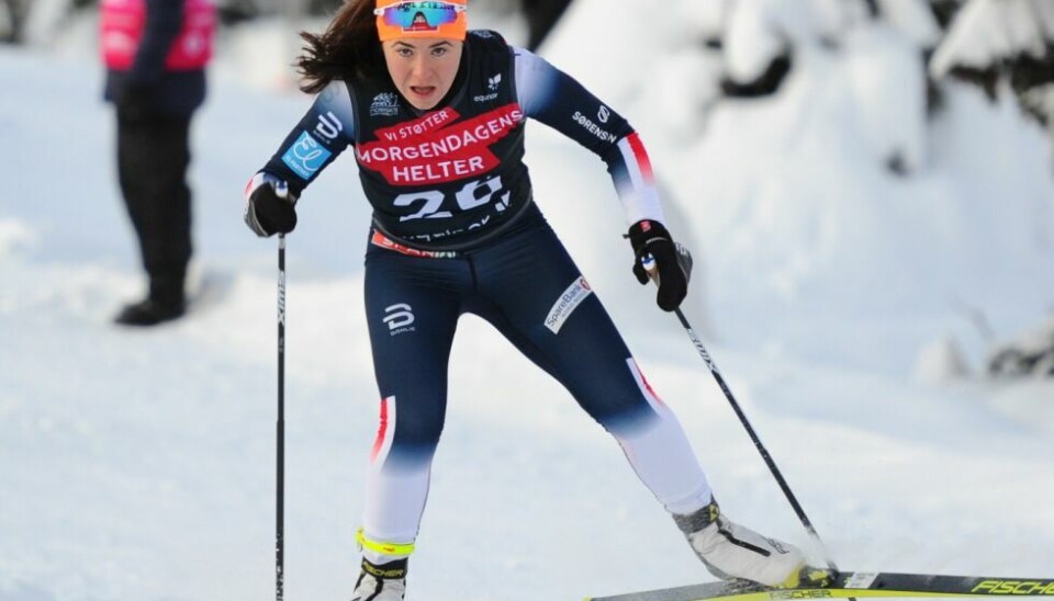 Ingrid Mathisen fra Fauske gikk inn til 24. og 35. plass i de to distanserennene på Gålå i helgen. Ingrid Mathisen fra Fauske gikk inn til 24. og 35. plass i de to distanserennene på Gålå i helgen. Foto: Svein Halvor Moe