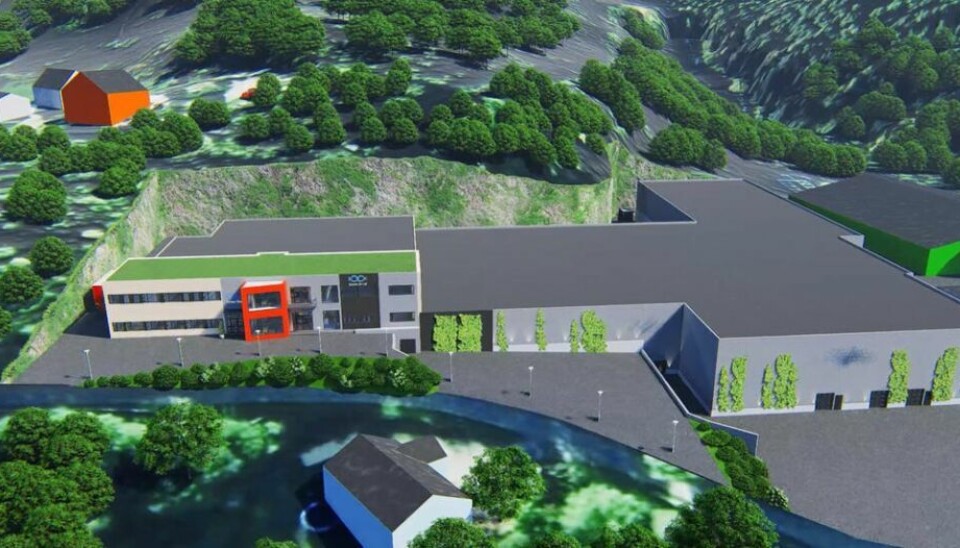 SMOLT-ANLEGG. Det nye anlegget skal bygges side om side med Salten Smolt sitt eksisterende anlegg i Breivik, og det gamle anlegget som ble stod ferdig i 2001 skal fortsatt produsere smolt i kombinasjon med de nye fasilitetene.KONTRAKT. Onsdag ble kontrakten for et nytt smoltanlegg i Breivik underskrevet. Fra venstre Geir Wenberg adm. dir. Salten Aqua, Kent K. Rasmussen general manager Kruger Kaldnes, Per Ivar Foshaug project manager Kruger Kaldnes, Eirik Sviggum prosjektleder Total Betong, Kurt Helland daglig leder Total Betong, Børge Andreassen daglig leder Salten Smolt, Jan Arvid Johansen markedssjef Total Betong. SMOLT-ANLEGG. Det nye anlegget skal bygges side om side med Salten Smolt sitt eksisterende anlegg i Breivik, og det gamle anlegget som ble stod ferdig i 2001 skal fortsatt produsere smolt i kombinasjon med de nye fasilitetene.