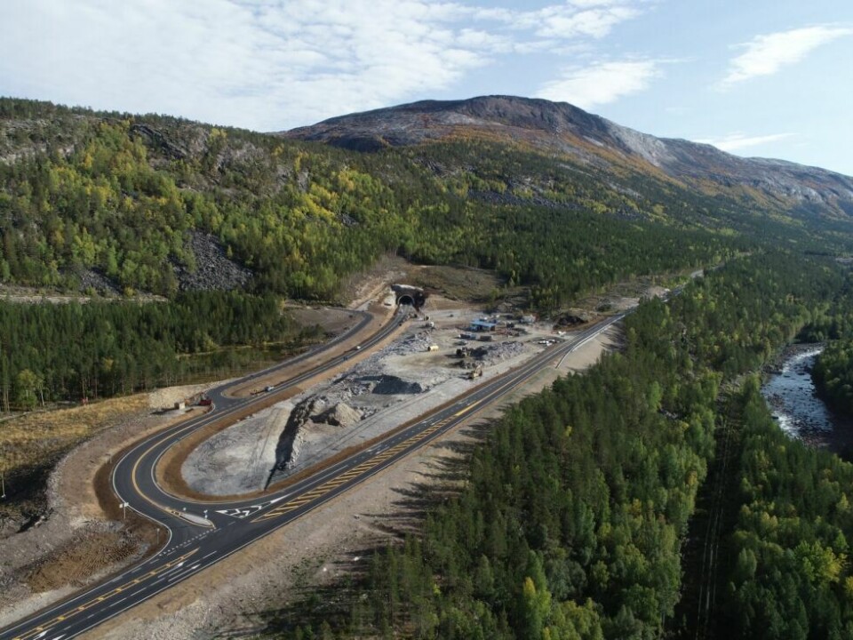 Tjernfjelltunnelen Tjernfjelltunnelen Foto: Marius Skjerve Staulen, Statens vegvesen