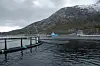 MOWI. Marine harvest, tidligere Fjord Seafood har nå navnet Mowi. Bildet er fra lokaliteten i Storvika. Det er imidlertid i Matvika i Sørfold at bedriften nå slakter ned smittet fisk. Arkivfoto: Eva S. Winther
