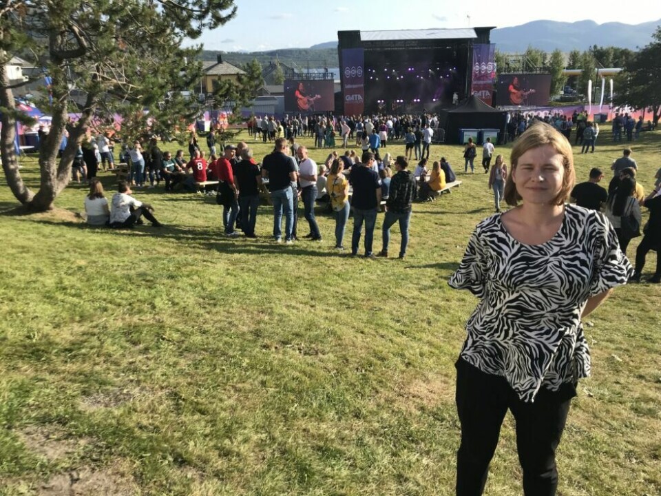 STOLT SKS-SJEF. Liina Veerme tiltrådte jobben som konsernsjef i SKS 1. august. Hun lar seg imponere av både kultur og natur i Fauske. STOLT SKS-SJEF. Liina Veerme tiltrådte jobben som konsernsjef i SKS 1. august. Hun lar seg imponere av både kultur og natur i Fauske. Foto: Linn Normann Godtfredsen