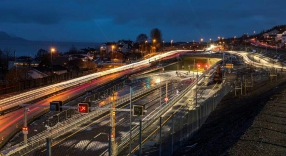 ÅPNER I APRIL. Bodøtunnelen åpner 28. april og er den største investeringen i Bypakke Bodø. ÅPNER I APRIL. Bodøtunnelen åpner 28. april og er den største investeringen i Bypakke Bodø. Foto: Torbjørn Braset, Statens vegvesen