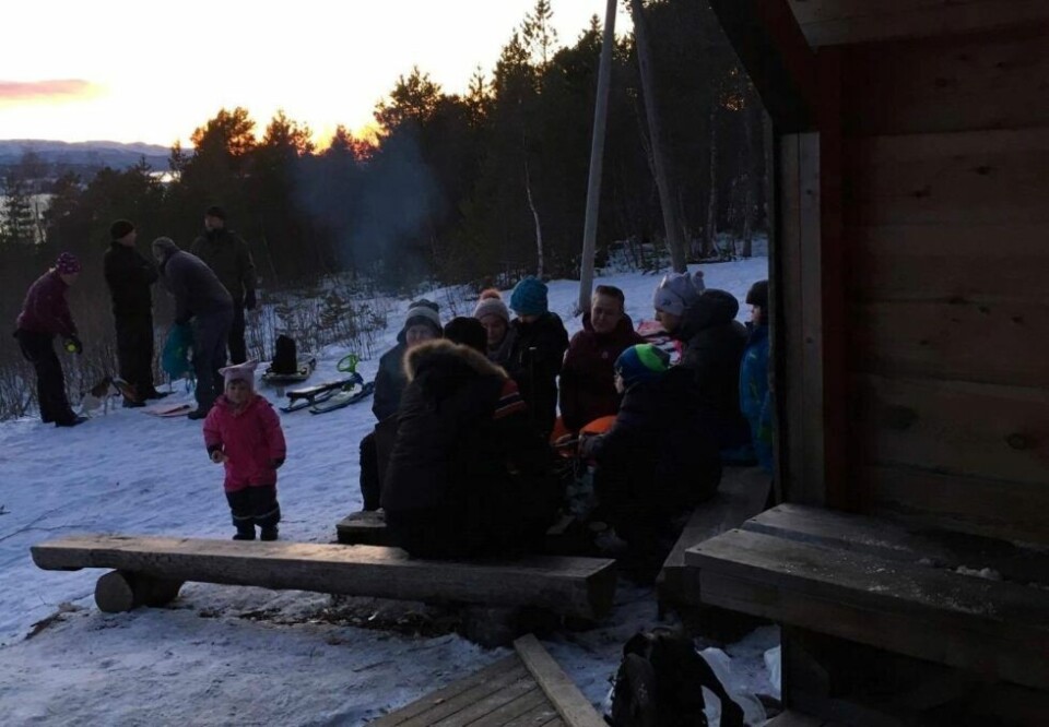 Gapahuken ved vannkummen på Finneid er et populært og lett tilgjengelig turmål. Dit legger Barnas turlag årets siste tur kommende søndag. ArkivfotoEIRIN EDVARDSEN Gapahuken ved vannkummen på Finneid er et populært og lett tilgjengelig turmål. Dit legger Barnas turlag årets siste tur kommende søndag. Arkivfoto