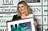 UTMERKER SEG. Årets frisør 2018 ble Elisabeth Rendall (35), som driver Coma salong i Trondheim. Foto: Natalia Pipkina