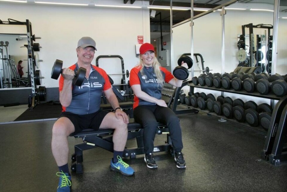 Administrerende direktør Leif Magne Hjelseng i iris Salten og salgssjef Anne-Line Tverbakk i Retura Iris er klar for en treningsøkt for miljøet. For nå oppforer Iris husholdninger og næringsliv til en ekstra innsats med kildesortering. Administrerende direktør Leif Magne Hjelseng i iris Salten og salgssjef Anne-Line Tverbakk i Retura Iris er klar for en treningsøkt for miljøet. For nå oppforer Iris husholdninger og næringsliv til en ekstra innsats med kildesortering. Foto: Iris Salten