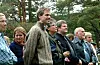 ÅPNINGA. Knut Arild Hareide var med på åpningen av Junkerdal nasjonalpark, som fant sted under Skogvokterdagen i juni 2004. Her er han sammen med blant annet ordførere fra Fauske og Saltdal. Arkivfoto: Sverre Breivik