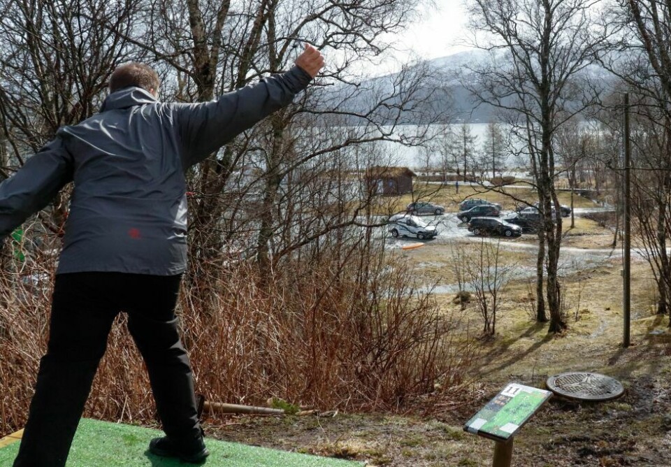 VÆR OG VIND. Bad luck drive, ikke alltid første kastet blir som en ønsker VÆR OG VIND. Bad luck drive, ikke alltid første kastet blir som en ønsker Foto: Anita Sjåvik