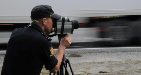 Sju var for harde på gassen mandag morgen