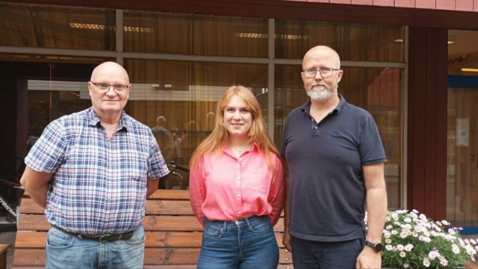 INTERNASJONAL DAG. Det inviteres til en stor feiring av det internasjonale mangfoldet i Saltdal den 14. september. Blant arrangørene finner man Ove Pedersen fra Saltdal Mannskor, Olesia Synia fra flyktingekontoret og Ole Bøhlerengen fra kulturskolen i Saltdal. INTERNASJONAL DAG. Det inviteres til en stor feiring av det internasjonale mangfoldet i Saltdal den 14. september. Blant arrangørene finner man Ove Pedersen fra Saltdal Mannskor, Olesia Synia fra flyktingekontoret og Ole Bøhlerengen fra kulturskolen i Saltdal. Foto: Kateryna Miedviedieva
