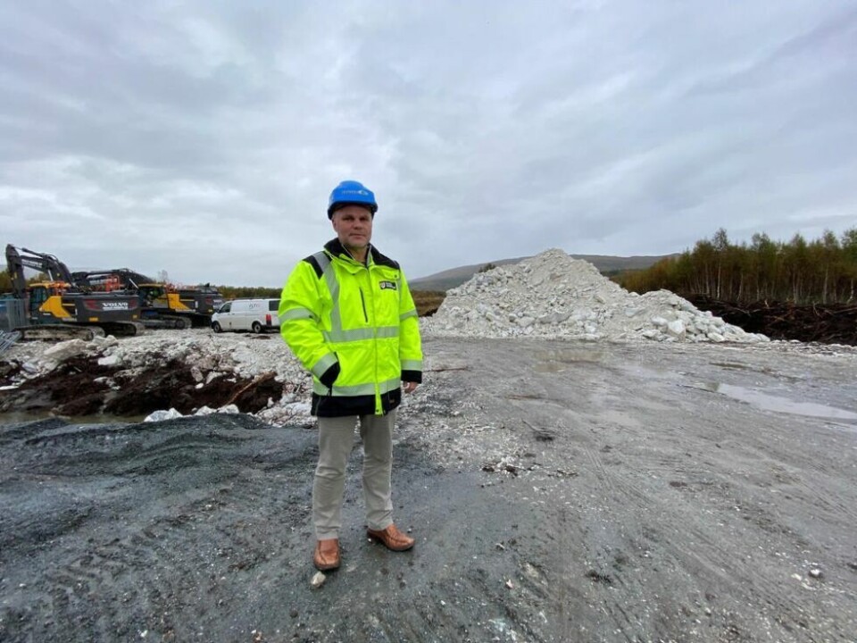 STORT POTENSIALE. Trond Heimtun, kommunalsjef for plan, eiendom og samfunnsutvikling i Fauske kommune forteller at det allerede er interessenter til å kjøpe det han kaller de mest attraktive næringstomtene i Indre Salten. STORT POTENSIALE. Trond Heimtun, kommunalsjef for plan, eiendom og samfunnsutvikling i Fauske kommune forteller at det allerede er interessenter til å kjøpe det han kaller de mest attraktive næringstomtene i Indre Salten. Foto: Foto: Helge Simonsen