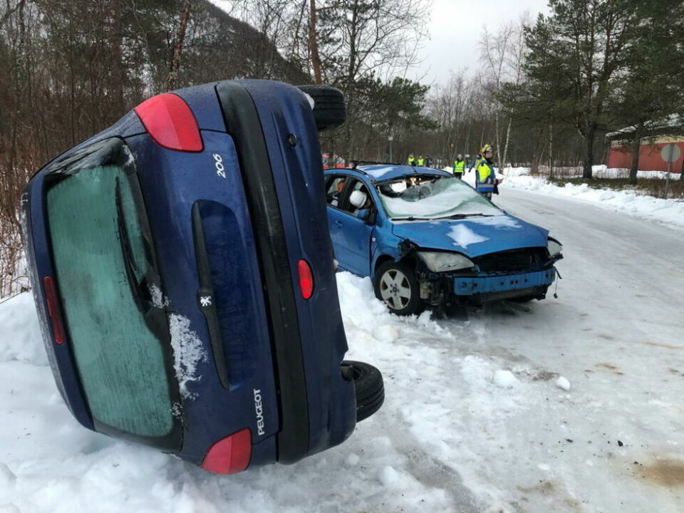 ØVELSE. Fredag 12. januar er det akuttmedisinsk øvelse på Rognan. Bildet er fra en øvelse i januar 2020. ØVELSE. Fredag 12. januar er det akuttmedisinsk øvelse på Rognan. Bildet er fra en øvelse i januar 2020. Foto: Helge Simonsen