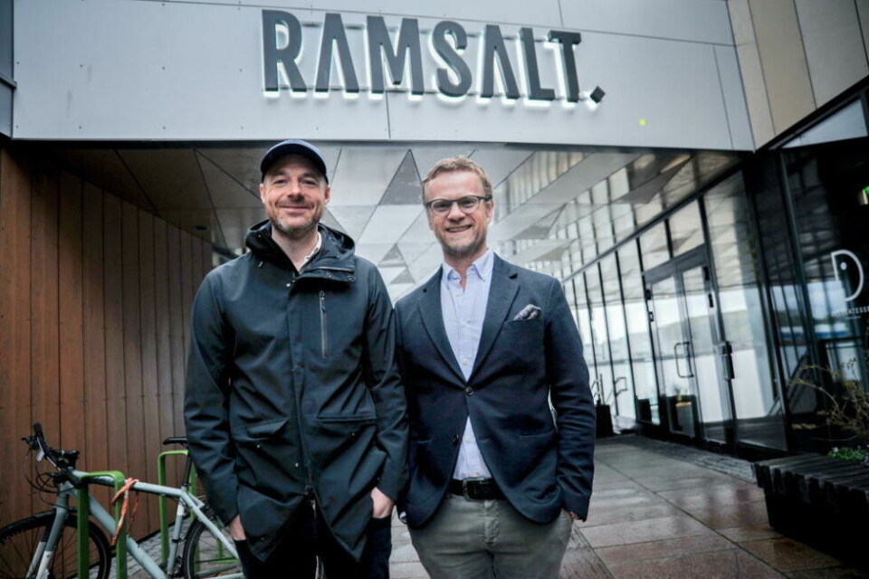 NYTT KONSEPT. Restaurant-gründerne og eierne bak Favn servering Andreas Spørck og Erik Tostrup skal nå etablere seg i Ramsalt. NYTT KONSEPT. Restaurant-gründerne og eierne bak Favn servering Andreas Spørck og Erik Tostrup skal nå etablere seg i Ramsalt. Foto: Christine Karijord