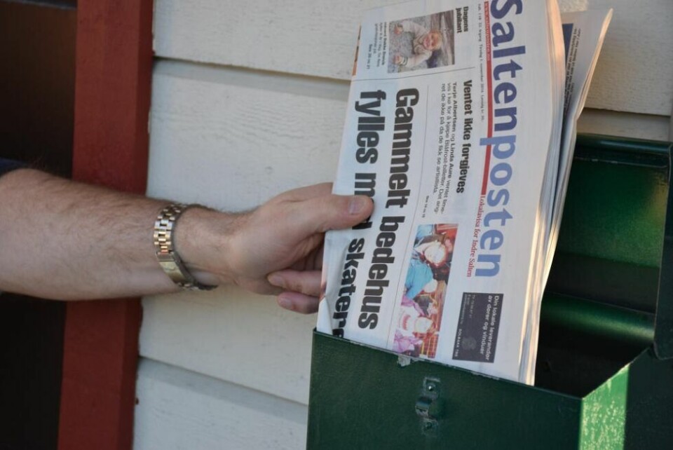 Saltenpostens nettside fungerer igjen Foto: Eva S. Winther