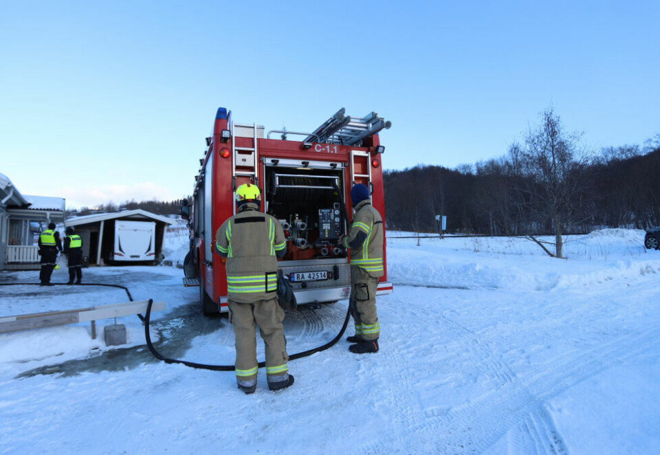 - Åpne flammer Foto: Lise Ailin Rosvoll Berntzen