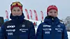 PÅ PLASS. Iver Bjørnstad og Kaja Risvoll Amundsen representerte Fauske IL ski i årets utgave av Hovedlandsrennet. Foto: Fauske IL ski