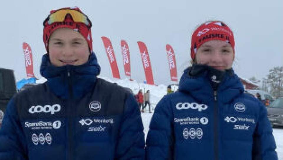 PÅ PLASS. Iver Bjørnstad og Kaja Risvoll Amundsen representerte Fauske IL ski i årets utgave av Hovedlandsrennet. PÅ PLASS. Iver Bjørnstad og Kaja Risvoll Amundsen representerte Fauske IL ski i årets utgave av Hovedlandsrennet. Foto: Fauske IL ski