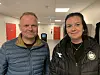 KOMMER. Fredag kan daglig leder i Saltdalkameratene, Jeanett Steen Kristensen, ønsker Roger Finjord velkommen på besøk i klubben. Foto: Sverre Breivik
