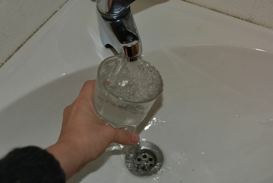 Våknet opp til vanntrøbbel Foto: Arkiv