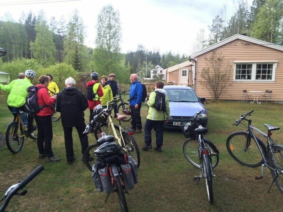 Saltdal, Beiarn, Misvær er en av turene Salten friluftsråd vil ha dokumentert fra sykkelsetet. Detter er i fra sykkel-ruta i Saltdal. Saltdal, Beiarn, Misvær er en av turene Salten friluftsråd vil ha dokumentert fra sykkelsetet. Detter er i fra sykkel-ruta i Saltdal. Foto: Maria Trondsen