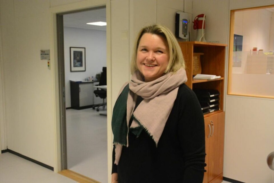 FORNØYD. Rektor Trine Kristensen på Saltdal videregående skole var fornøyd med gjennomføringen av utanningsmessen på skolen. FORNØYD. Rektor Trine Kristensen på Saltdal videregående skole var fornøyd med gjennomføringen av utanningsmessen på skolen. Foto: Helge Simonsen