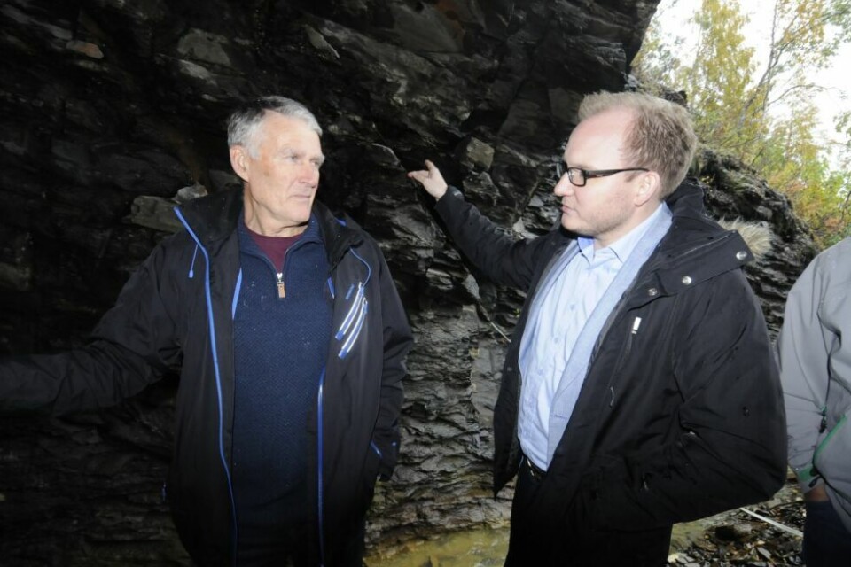 Her er Daniel Bjarmann Simonsen (t.h) fra et tidligere besøk i Sulis sammen med Størker Bjørnstad til venstre. Her er Daniel Bjarmann Simonsen (t.h) fra et tidligere besøk i Sulis sammen med Størker Bjørnstad til venstre. Foto: Arild Bjørnbakk