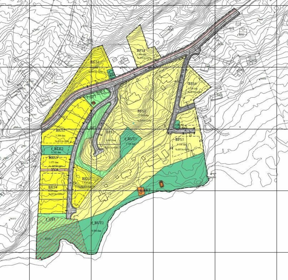 BOLIGTOMTER. Detaljregulering av Furnes vest åpner opp for flere sentrumsnære boligtomter i Valnesfjord. BOLIGTOMTER. Detaljregulering av Furnes vest åpner opp for flere sentrumsnære boligtomter i Valnesfjord. Foto: x