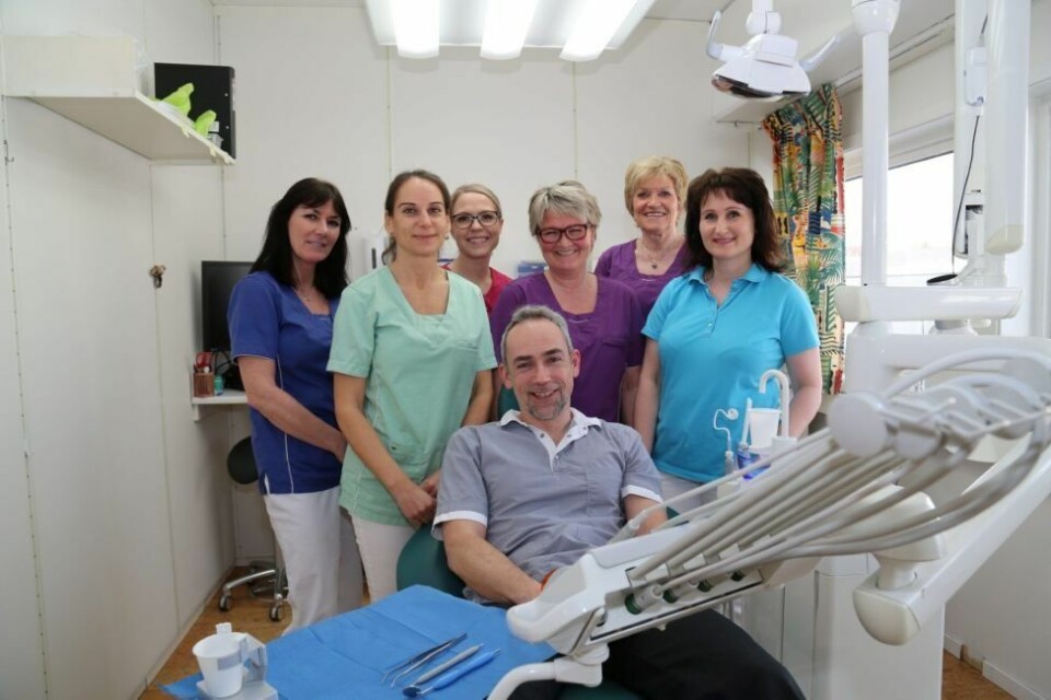 Tannsentralen tar bare imot pasienter til akuttbehandling. Bildet er fra et jubileum i 2017. Tannsentralen tar bare imot pasienter til akuttbehandling. Bildet er fra et jubileum i 2017. Foto: Bjørn L. Olsen