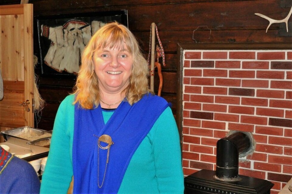 FÅR KJEDE? Beiarns ordfører Monika Sande mangler ordførerkjede, men kan kanskje få det om formannskapet vil det. Her i fra Samefolkets dag i fjor. FÅR KJEDE? Beiarns ordfører Monika Sande mangler ordførerkjede, men kan kanskje få det om formannskapet vil det. Her i fra Samefolkets dag i fjor. Foto: Lars Olav Handeland