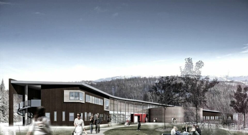 SJUNKHATTEN FOLKEHØGSKOLE. Plantegningene fra søknaden i 2013 viser en universelt utformet folkehøgskole som skal være tilgjengelig for alle. SJUNKHATTEN FOLKEHØGSKOLE. Plantegningene fra søknaden i 2013 viser en universelt utformet folkehøgskole som skal være tilgjengelig for alle. Foto: Plantegninger