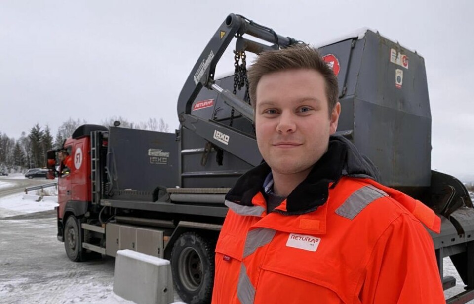 NY JOBB. Jacob Opshaug tar til sommeren fatt på nye oppgaver i Retura Iris når han starter i nyopprettet stilling som logistikk- og utviklingsleder. NY JOBB. Jacob Opshaug tar til sommeren fatt på nye oppgaver i Retura Iris når han starter i nyopprettet stilling som logistikk- og utviklingsleder. Foto: Arnt E. Pedersen/Iris