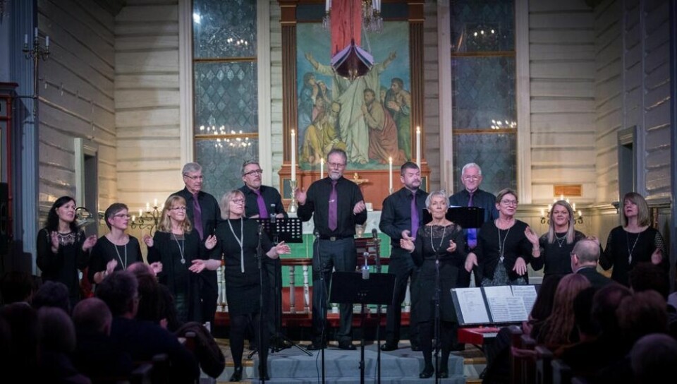 JULEKONSERT. Det lille Fauske-koret Balaklava har julekonsert i Fauske kirke 1. desember. JULEKONSERT. Det lille Fauske-koret Balaklava har julekonsert i Fauske kirke 1. desember. Foto: Torger Karlsen