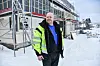 BYGGET FAUSKE. Ole Dahl har stått for oppsettingen av veldig mange hus i Fauske. Tross hans bortgang, er enken hans Gitte Dahl klar på at Vardegruppen skal fortsette på Fauske. - Foto: Tarjei Abelsen