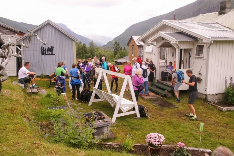 NY TUR. Det ligger an til å bli en fjellveimarsj i strålende vær lørdag. Her fra turen i 2017 NY TUR. Det ligger an til å bli en fjellveimarsj i strålende vær lørdag. Her fra turen i 2017 Foto: Cato A. Hultmann