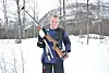 TIDLIG INTERESSERT. Nikolai Fagerbakk Larsen (16) fra Straumen har vært interessert i jakt og skyting siden han var liten gutt. Alle foto: Eva S. Winther