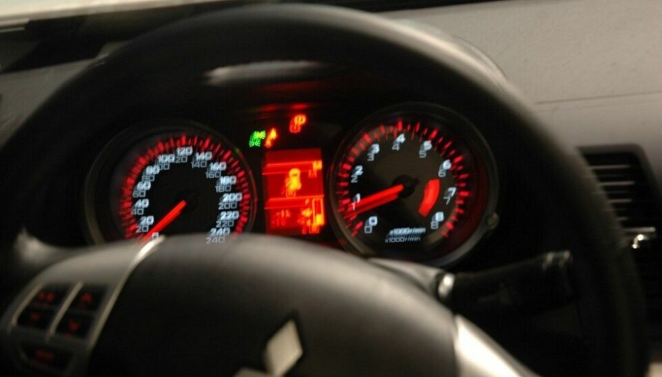 Politiet stoppet ruskjører Foto: Helge Simonsen