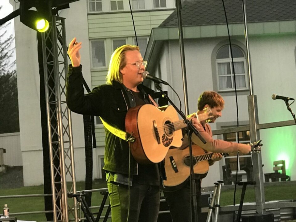 Vidar villa skapte fest i Melenci-parken Vidar villa skapte fest i Melenci-parken Foto: Espen Johansen