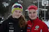 GOD DUO. Marte Alstad-Larsen og Marie Risvoll Amundsen var uslåelige i det siste skirennet i 2018. Foto: Espen Johansen