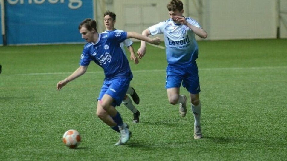 VIKTIG. Richard Johansen Halvorsen scoret fem mot Meløy og står med 18 scoringer på åtte kamper hittil i år. Bare mot Mosjøen har han gått målløs av banen. VIKTIG. Richard Johansen Halvorsen scoret fem mot Meløy og står med 18 scoringer på åtte kamper hittil i år. Bare mot Mosjøen har han gått målløs av banen. Foto: Espen Johansen