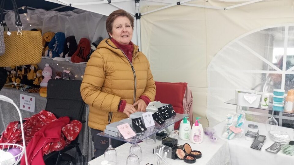 Selgere rognandaganGerd A Hansen presenterer Oriflame-produkter