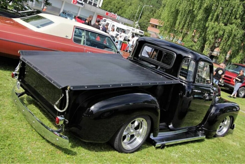 Feiret USAs nasjonaldagAmcartreff 4. juli på Rognan