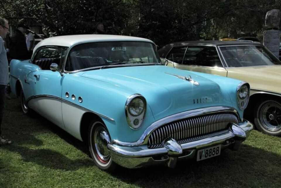 Feiret USAs nasjonaldagAmcartreff 4. juli på Rognan