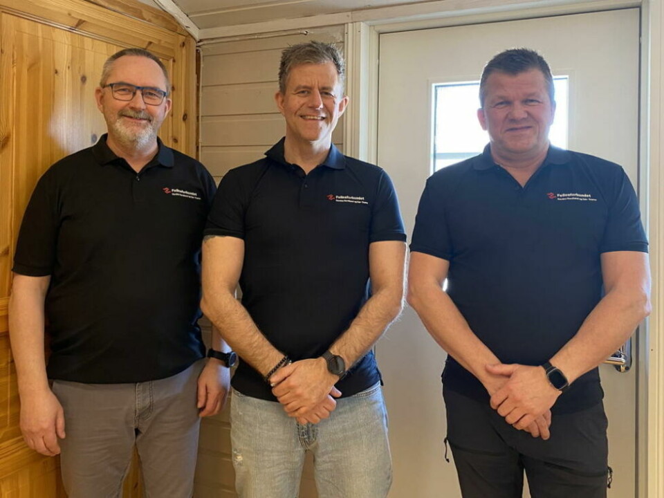 KLARE FOR OPPGJØR. Fra venstre, Jon Kenneth Brekke, Stian Volden og Kyrre Næstby er alle klare for å jobbe for sine medlemmer om det kommer til streikeuttak i deres område i Indre Salten. KLARE FOR OPPGJØR. Fra venstre, Jon Kenneth Brekke, Stian Volden og Kyrre Næstby er alle klare for å jobbe for sine medlemmer om det kommer til streikeuttak i deres område i Indre Salten. Foto: Jan Erling Håkonsen