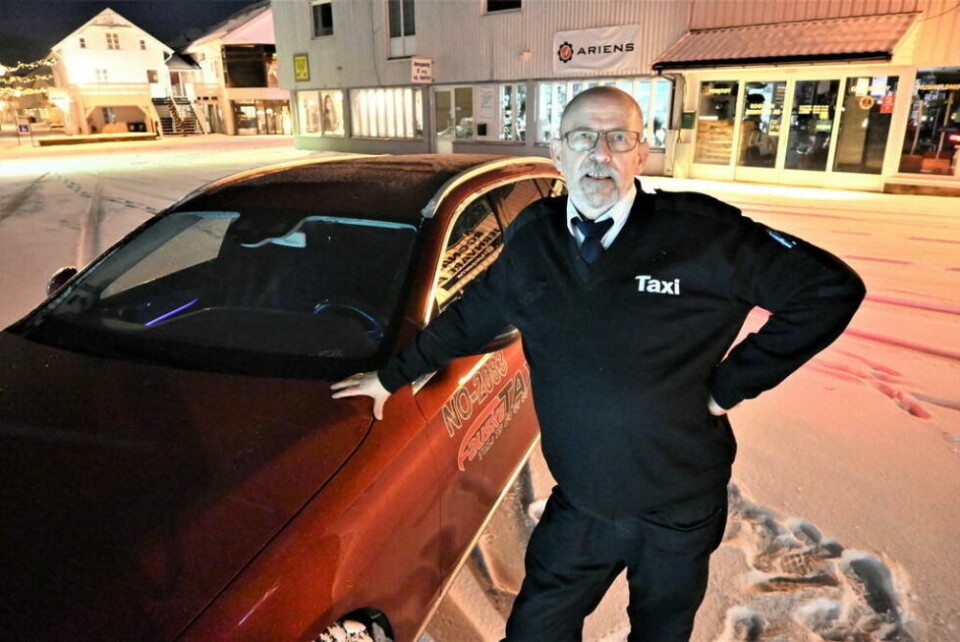 TILBAKE TIL ROGNAN. Trond Pettersen er en av to som skal betjene Saltdal for Fauske Taxi. TILBAKE TIL ROGNAN. Trond Pettersen er en av to som skal betjene Saltdal for Fauske Taxi. Foto: Kenneth Strømsvåg