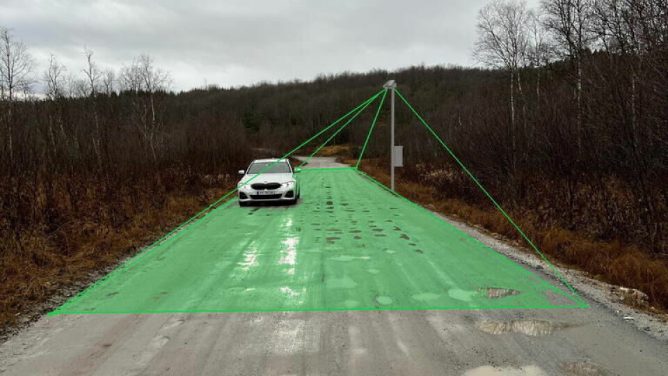 SKILTGJENKJENNING. Fauske IL langrenn ønsker å sette opp utstyr for skiltgjenkjenning på veien inn mot skianlegget i Klungsetmarka og ser for seg en pris på rundt 30 kroner per tur. SKILTGJENKJENNING. Fauske IL langrenn ønsker å sette opp utstyr for skiltgjenkjenning på veien inn mot skianlegget i Klungsetmarka og ser for seg en pris på rundt 30 kroner per tur. Foto: Fauske IL langrenn