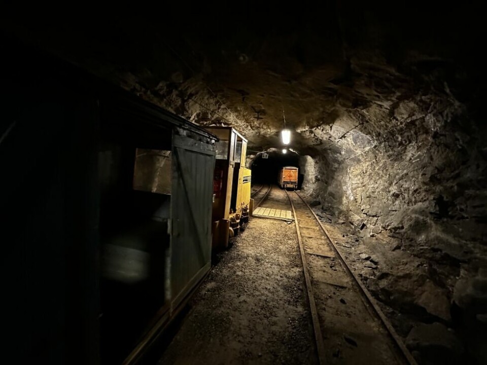 VIRKELIG. Det å se hvor handlingen fra filmen utspilte seg i virkeligheten var spesielt for de fremmøtte i besøksgruven. VIRKELIG. Det å se hvor handlingen fra filmen utspilte seg i virkeligheten var spesielt for de fremmøtte i besøksgruven. Foto: Erica Restoften