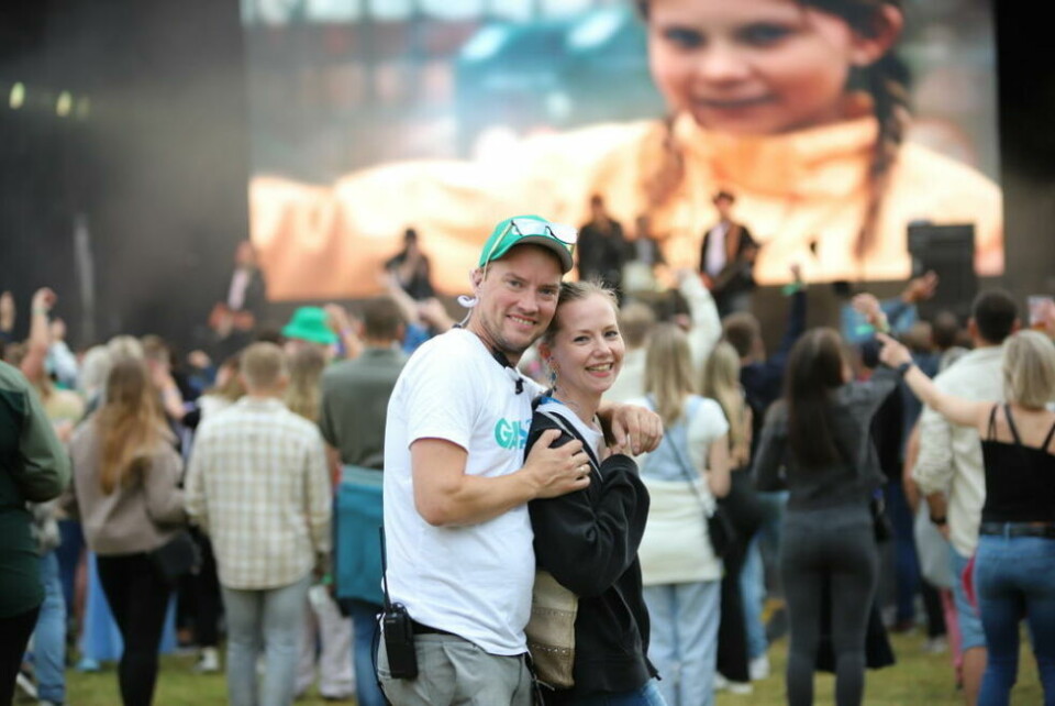 STOR OPPLEVELSE. Festivalsjef Morten Stavdal Trælnes og kona Inger Stavdal Trælnes er full av skryt for både STOR OPPLEVELSE. Festivalsjef Morten Stavdal Trælnes og kona Inger Stavdal Trælnes er full av skryt for både Foto: Lise Ailin Rosvoll Berntzen