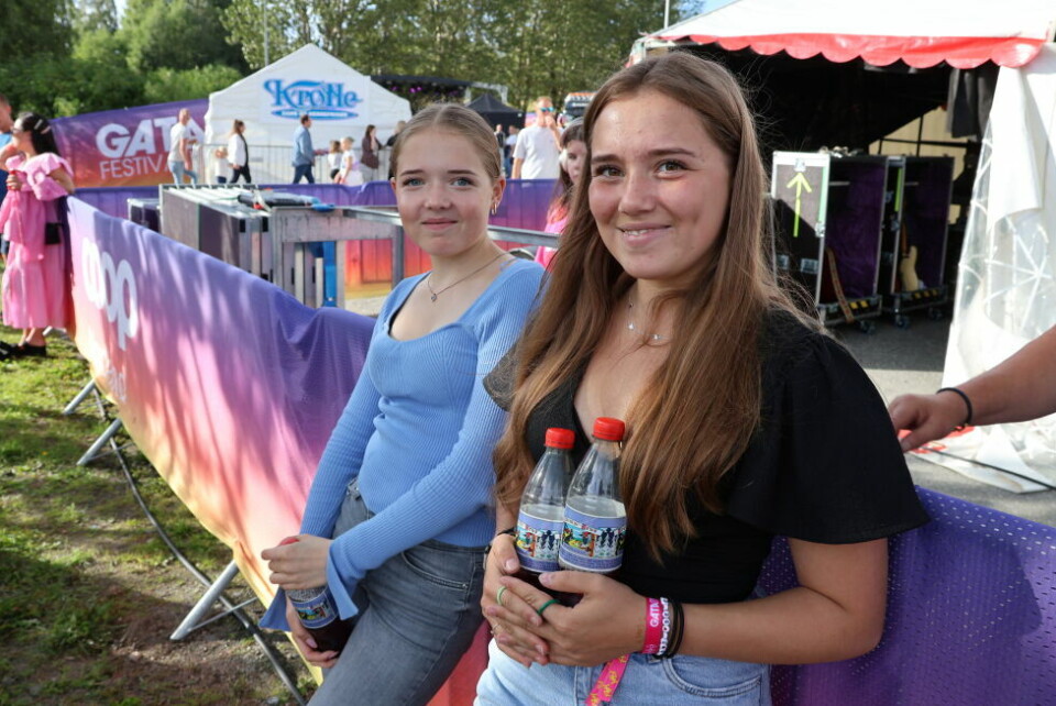 Folk på festival