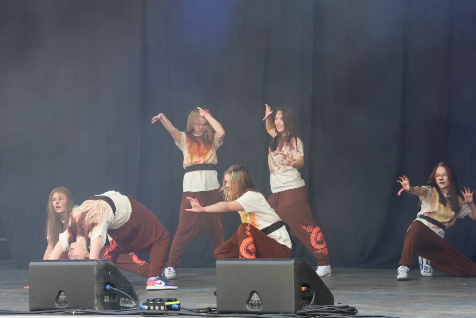 Folk på festival