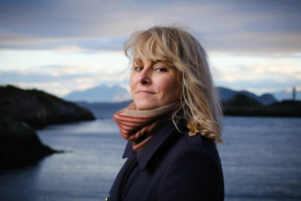 PRISBELØNNET. Ida Larmo kommer til Indre Salten for å fortelle om den grafiske romanen om senkingen av MS «Rigel» på Helgelandskysten. PRISBELØNNET. Ida Larmo kommer til Indre Salten for å fortelle om den grafiske romanen om senkingen av MS «Rigel» på Helgelandskysten. Foto: Arvid Arvola