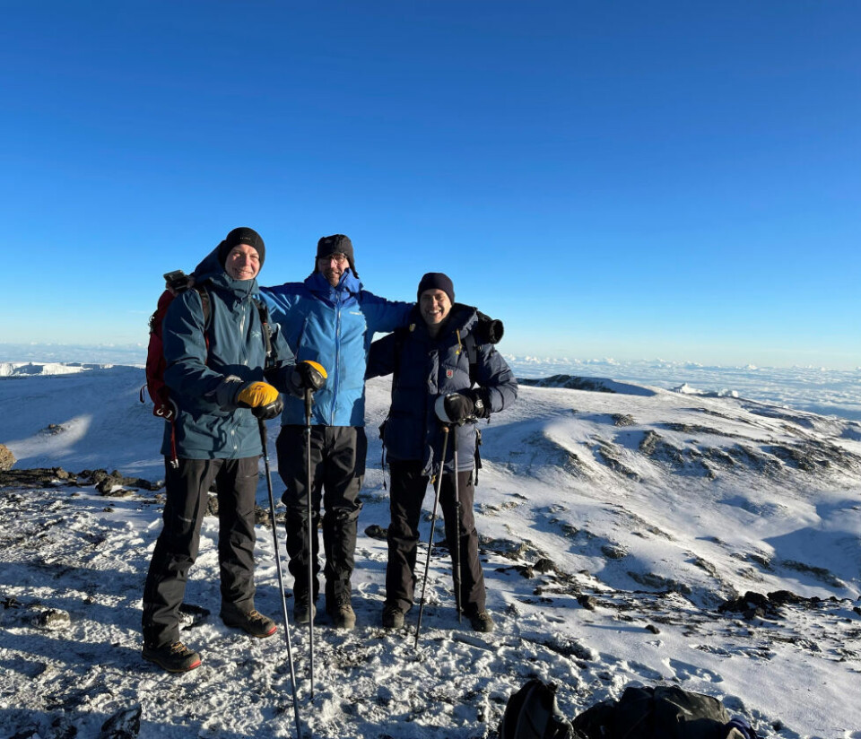 Fra venstre til høyre: Lars-Fredrik, Øyvind og Trond. Fra venstre til høyre: Lars-Fredrik, Øyvind og Trond. Foto: Privat